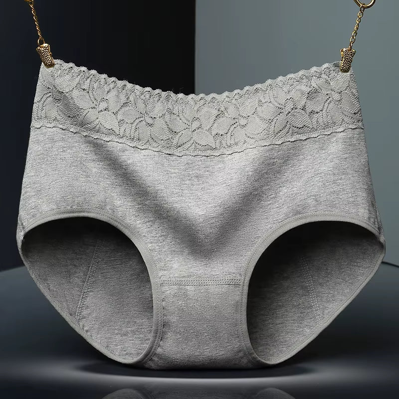 Menstrual Period Panties Women Cotton Leak Proof Underwear Period Panties Health Seamless Female Briefs in the High Waist Warm